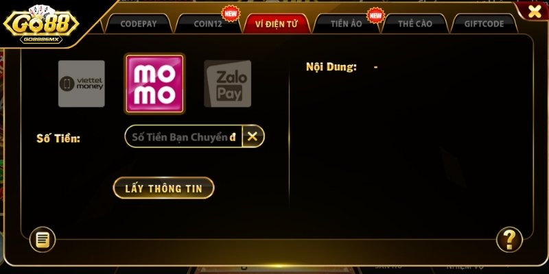 Ưu điểm tạo nên sức cuốn hút của nạp tiền GO88